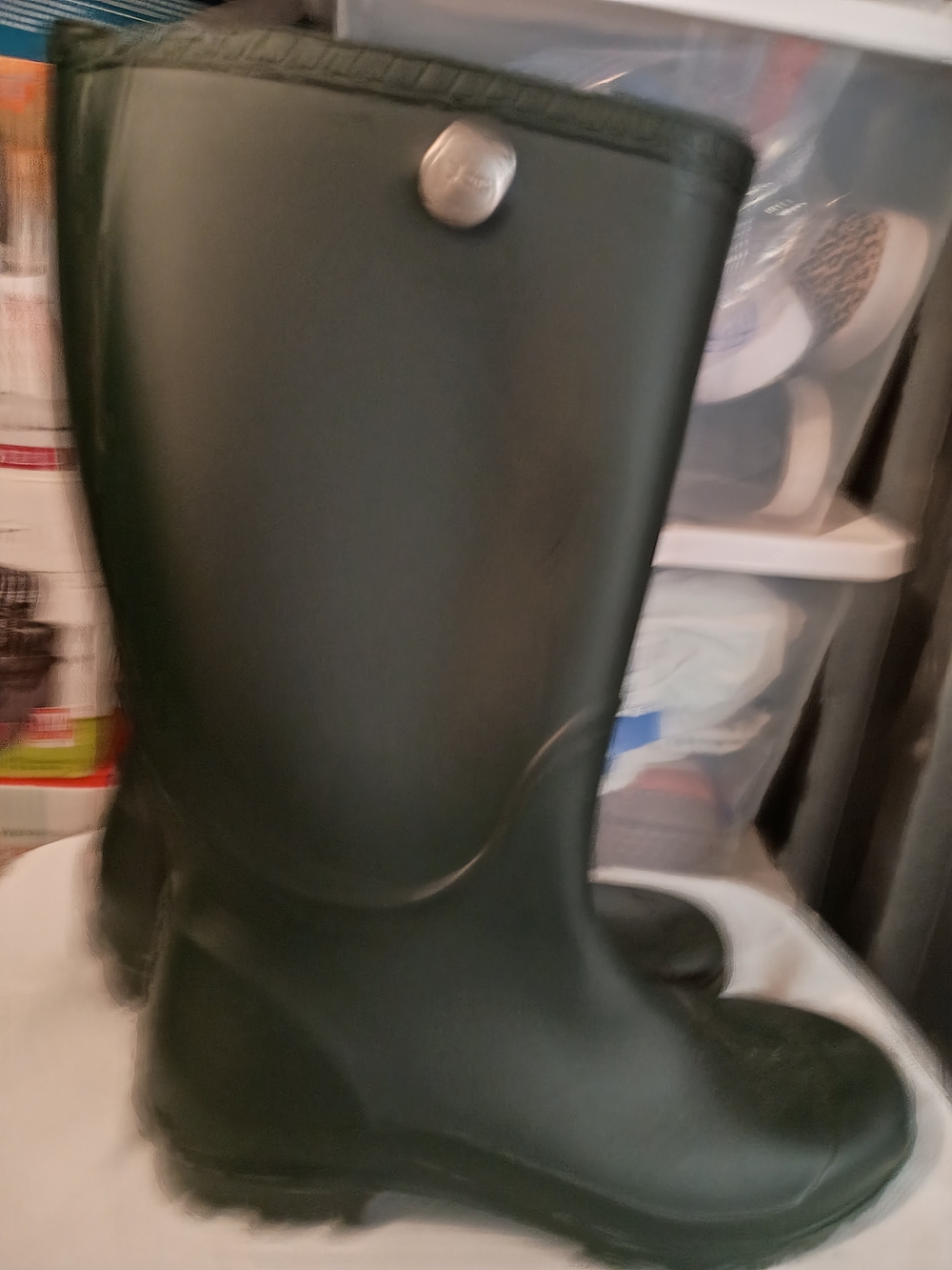 UGG Black Waterproof Rain Boots